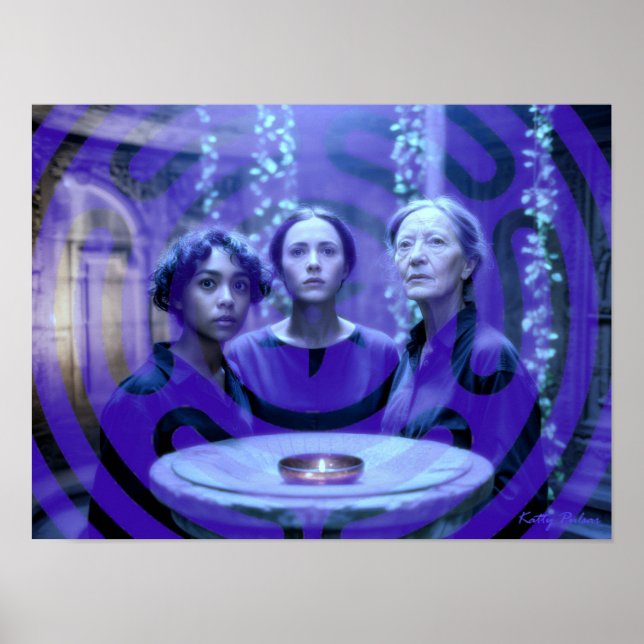 Thirteen Symbols: Hecate's Wheel Poster Print (Front)