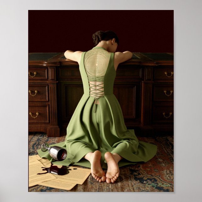 Thirteen Symbols: The Labyrinth Poster Print (Front)