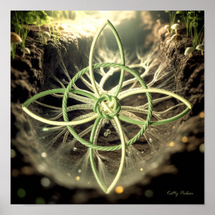 Thirteen Symbols: The Witch's Knot Poster Print