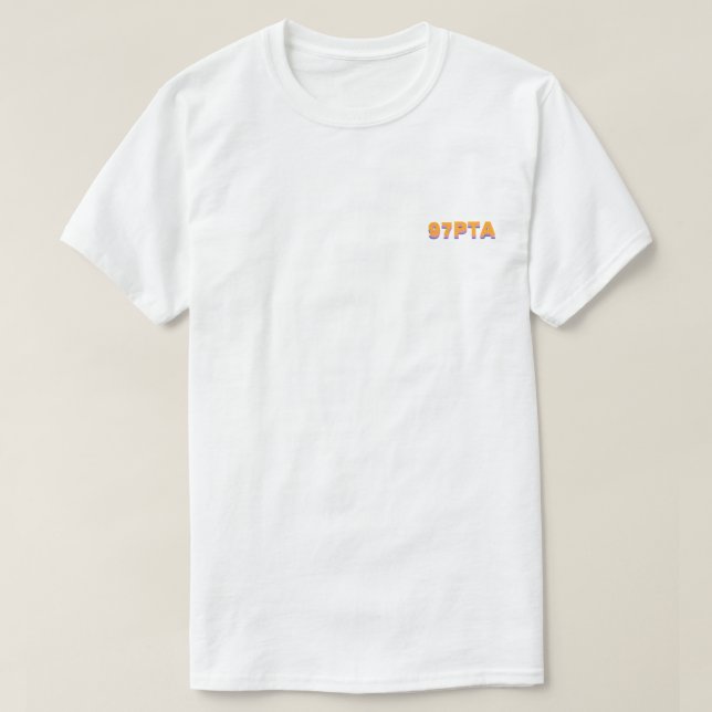 THIRTEEN "T-Shirt" (White) T-Shirt (Design Front)