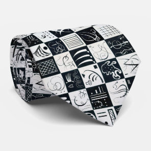 Thirty, Biomorphic Abstraction - Wassily Kandinsky Neck Tie