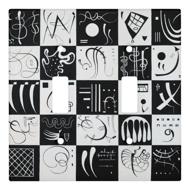Thirty by Wassily Kandinsky  Light Switch Cover (Front)
