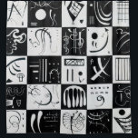 Thirty by Wassily Kandinsky Shower Curtain<br><div class="desc">Thirty by Wassily Kandinsky.
Please visit my store for more interesting design and more color choice.
=> zazzle.com/colorfulworld*</div>