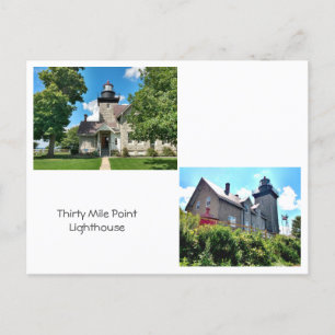 Thirty Mile Point Lighthouse Postcard