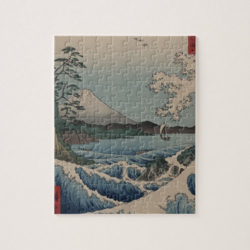 Thirty_six Views of Mount Fuji  富士三十六景  Hiroshige Jigsaw Puzzle