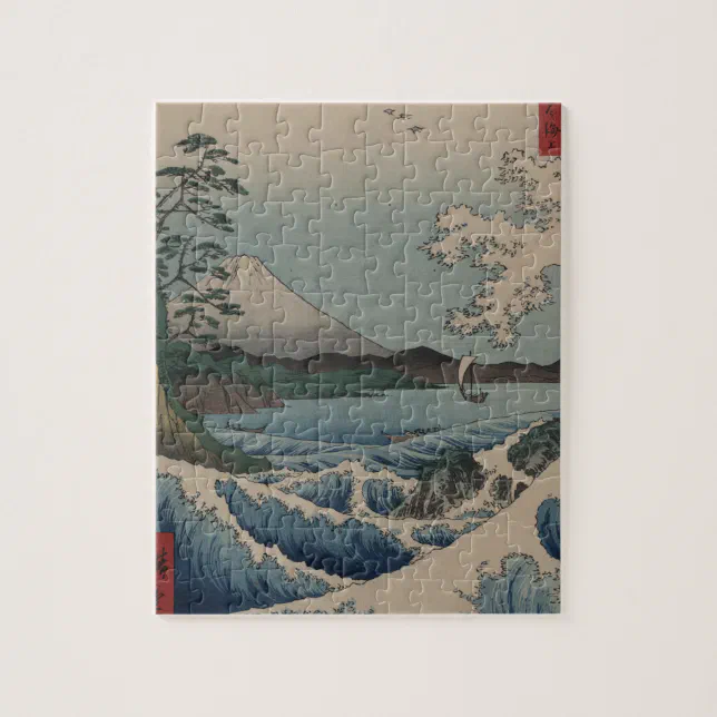 Thirty-six Views of Mount Fuji 富士三十六景, Hiroshige Jigsaw