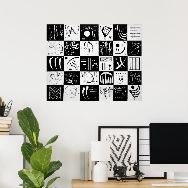 Thirty | Wassily Kandinsky | Poster (Home Office)