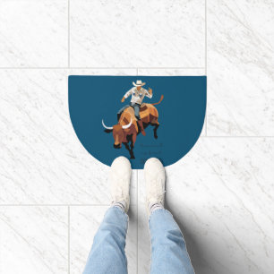 This ain't my first RODEO : Bull rider Doormat