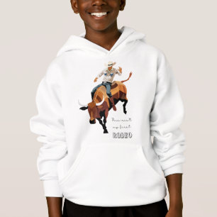 This ain't my first RODEO : Bull rider Hoodie