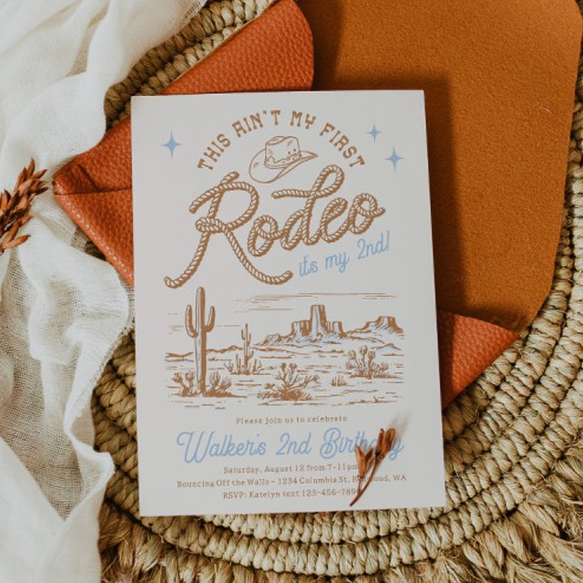 This Ain't My First Rodeo Invitation (Creator Uploaded)