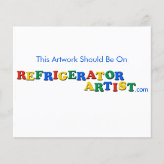 "This Artwork Should Be On" Note