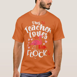 This Assistant Principal Loves Her Flock Flamingo T-Shirt