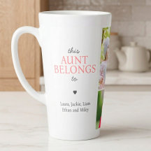 "This Aunt Belongs To" Personalized Photo Collage