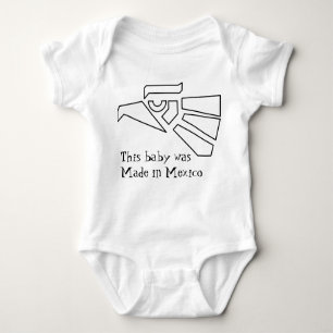 This baby was Made in Mexico Baby Bodysuit