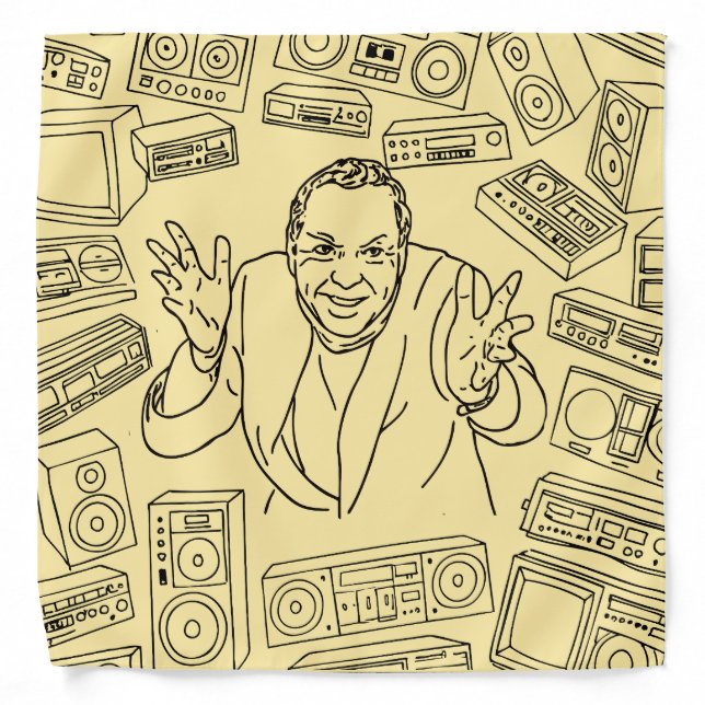 This bandana is Crazy Insane (Front)