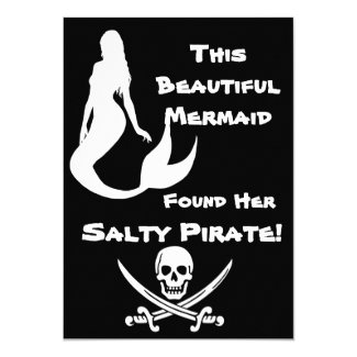 This Beautiful Mermaid Found Her Salty Pirate Invitation