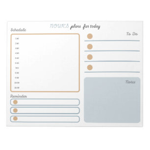 This beautifully designed notepad turns your every
