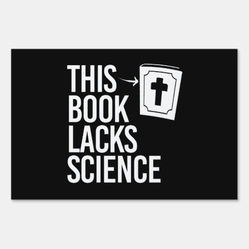 This Bible lacks science Sign