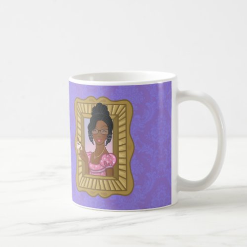 This Black Girl Loves Jane Wrap Around in Purple Coffee Mug