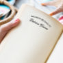 This Book Belongs To ADD YOUR NAME CURSIVE FONT Self-inking Stamp