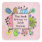 This Book Belongs To Book Name Plate Label Sticker