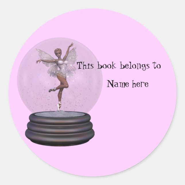 "This Book Belongs To" Book Stickers (Front)
