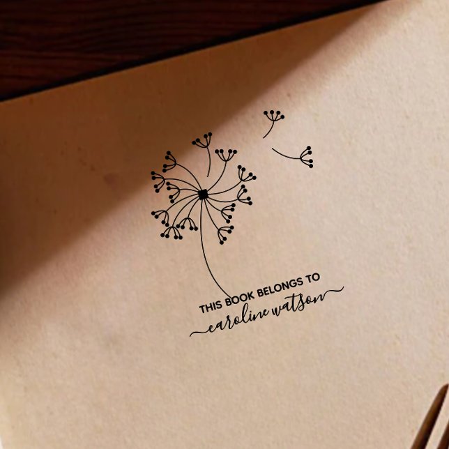 This book belongs to Dandelion Rubber Stamp  (Creator Uploaded)