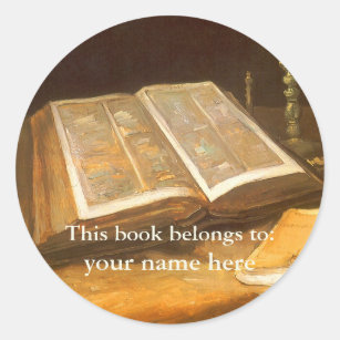 Christian Bookplates &amp; Labels | Zazzle