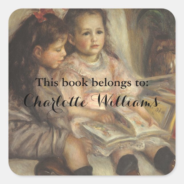 This Book Belongs To ... Fine Art Bookplates (Front)