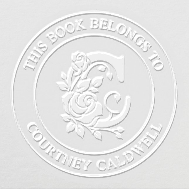 This Book Belongs To Initial C Embosser (Design)