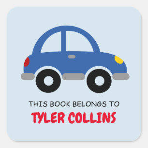 This book belongs to kid's book label stickers