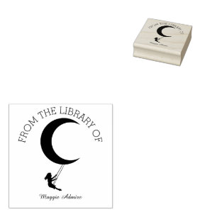 This Book Belongs To Personalized Book Stamp