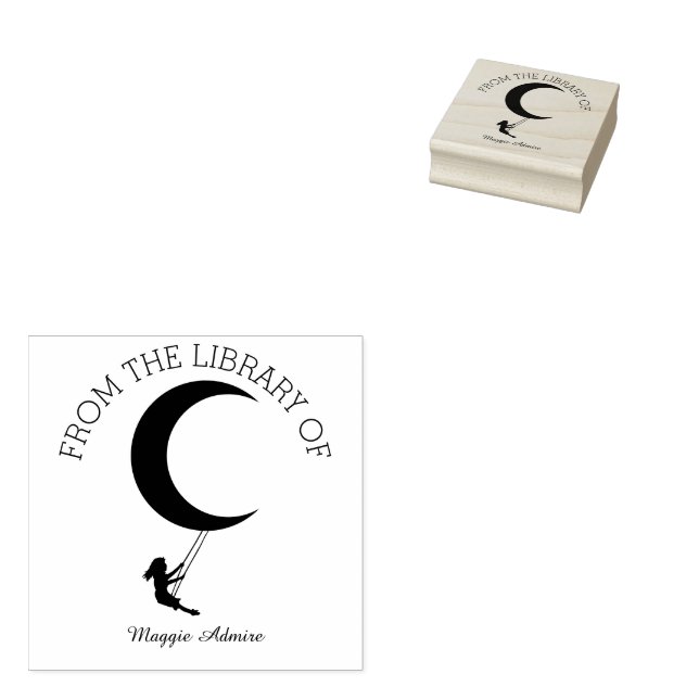 This Book Belongs To Personalized Book Stamp (Stamped)