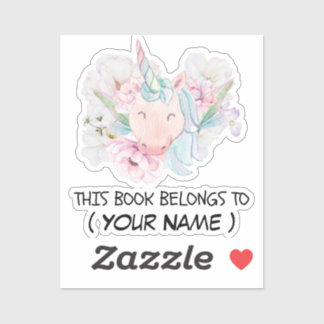This book belongs to sticker