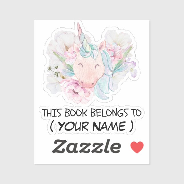 This book belongs to sticker (Sheet)