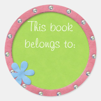 This book belongs to sticker