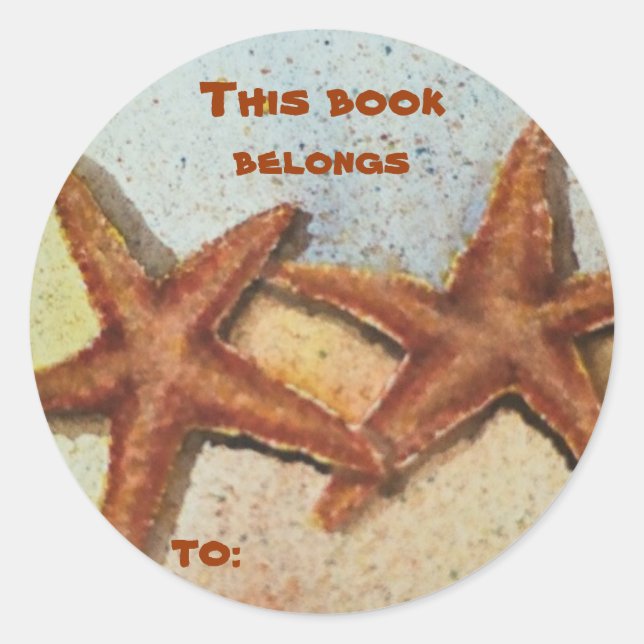 This book , belongs, to: stickers (Front)