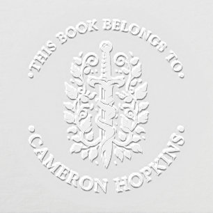 This Book Belongs To Sword Embosser