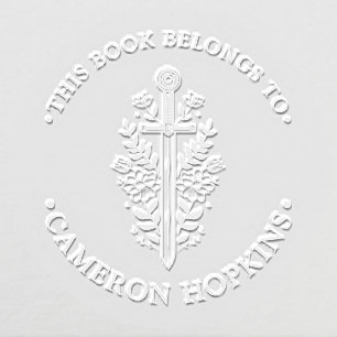 This Book Belongs To Sword Embosser