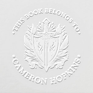 This Book Belongs to Sword Embosser