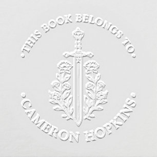 This Book Belongs To Sword Embosser