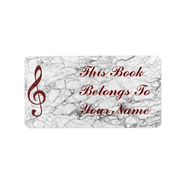 THIS BOOK- RETURN ADDRESS LABELS (Front)