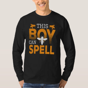 This Boy Can Spell School Competition Spelling Bee T-Shirt