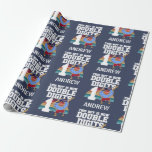 This Boy is Now Double Digits Funny 10th Birthday Wrapping Paper<br><div class="desc">This boy is now double digits! Features a funny dabbing donut character with sunglasses and a retro,  vintage background. A great way to celebrate turning ten years old,  get this for their 10th birthday party this year!</div>
