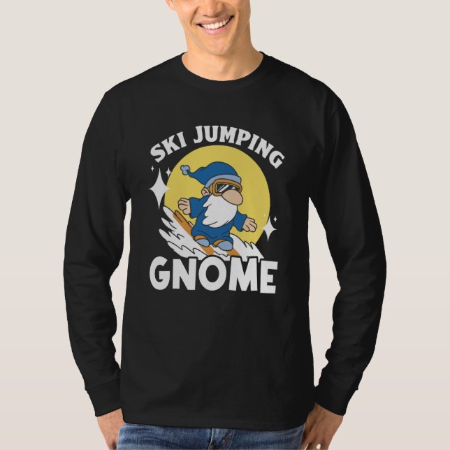 This Boy Loves Ski Jumping Ski Jumper Ski Jump Win T-Shirt (Front)