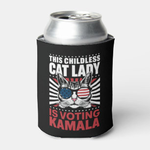 This Childless Cat Lady is Voting Kamala 2024 Can Cooler