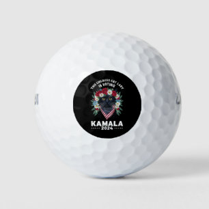 This Childless Cat Lady Ladies Is Voting Kamala  Golf Balls