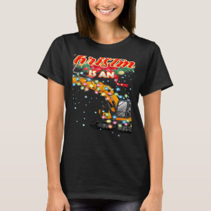 This Christmas All I Want is an Excavator T-Shirt