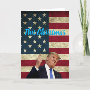 This Christmas is gonna be huge, Trump USA Holiday Card