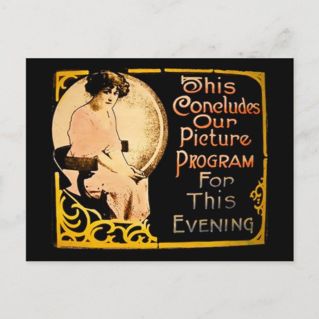 This Concludes Our Picture Program - Vintage (Front)